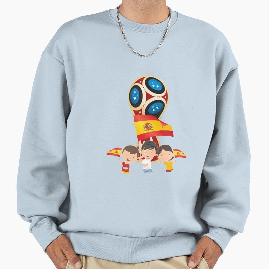 Spain 1 Sweatshirt - Novelty Apparel for Adults - T-Shirt, Sweatshirt, Hoodie