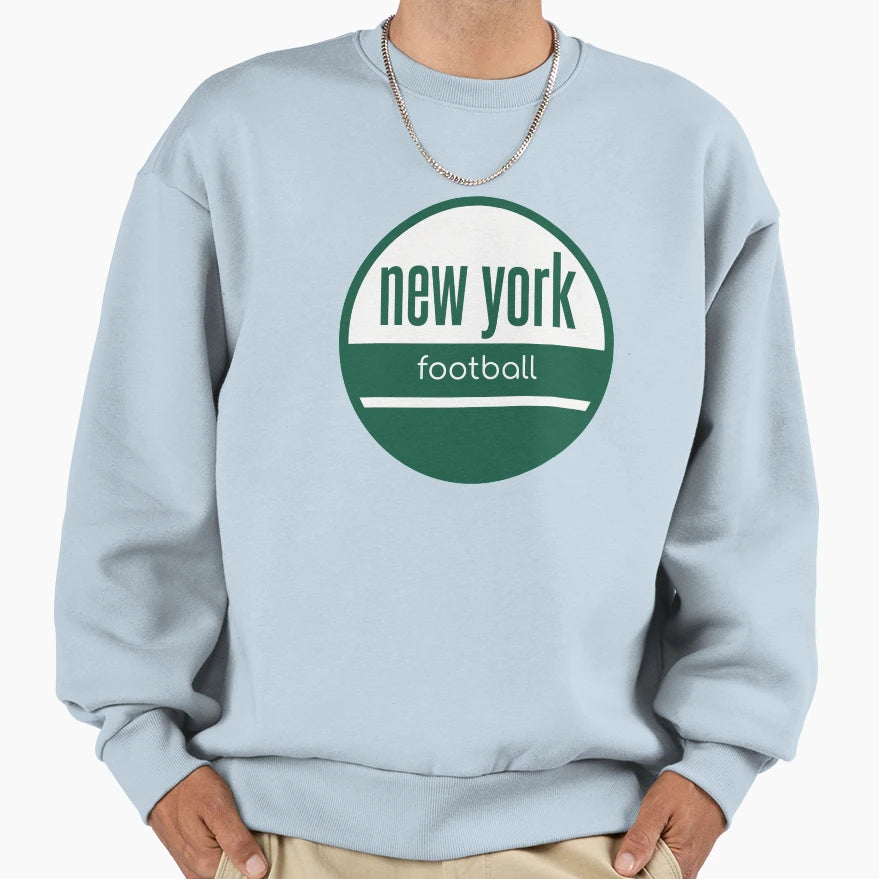 New York Football Sweatshirt - Minimalist Print Unisex - T-Shirt, Sweatshirt, Hoodie
