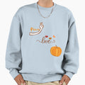 Peace Love Pumpkin Sweatshirt - Casual Everyday Wear Men Women - T-Shirt, Sweatshirt, Hoodie