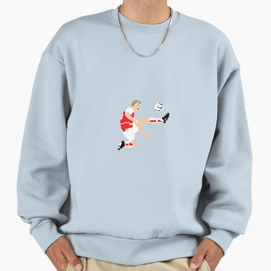 Bergkamp Ball Control Sweatshirt - Aesthetic Graphic Unisex - T-Shirt, Sweatshirt, Hoodie