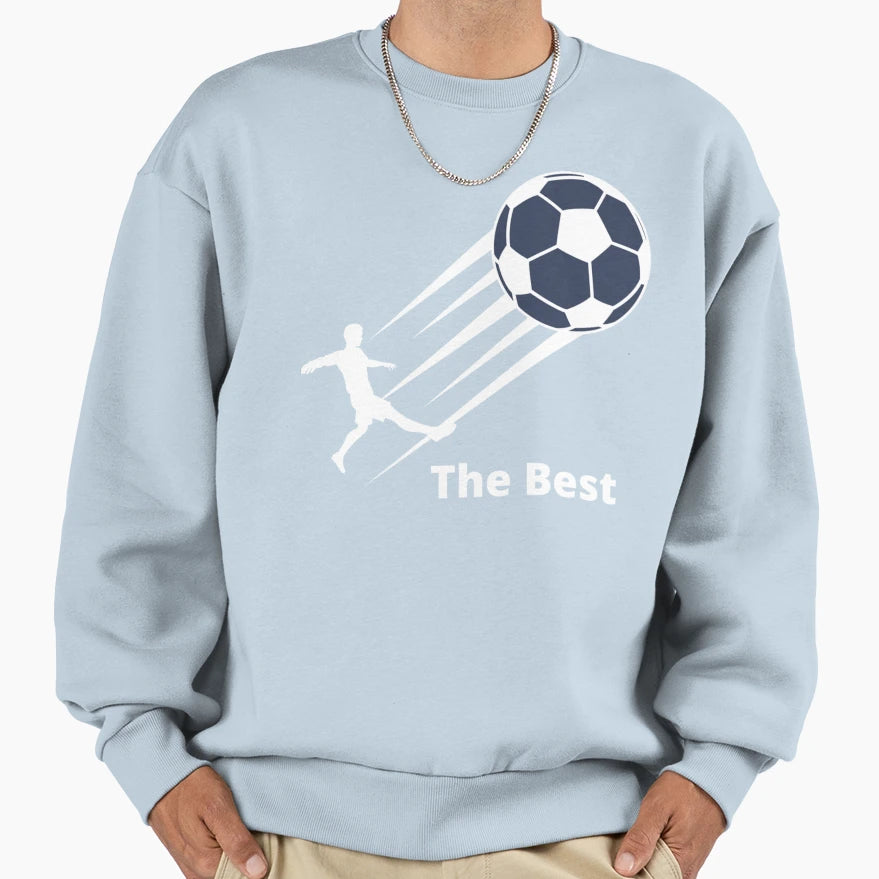 Best Player Soccer Mania Sweatshirt - Minimalist Print Men Women - T-Shirt, Sweatshirt, Hoodie