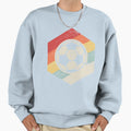 70S Soccer Coach Icon Sweatshirt - Minimalist Print Men Women - T-Shirt, Sweatshirt, Hoodie