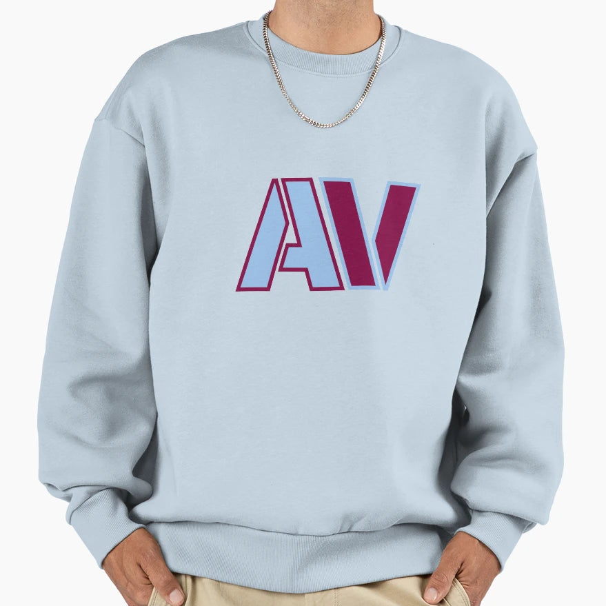 Aston Villa Sigla Sweatshirt - Streetwear Style Unisex - T-Shirt, Sweatshirt, Hoodie