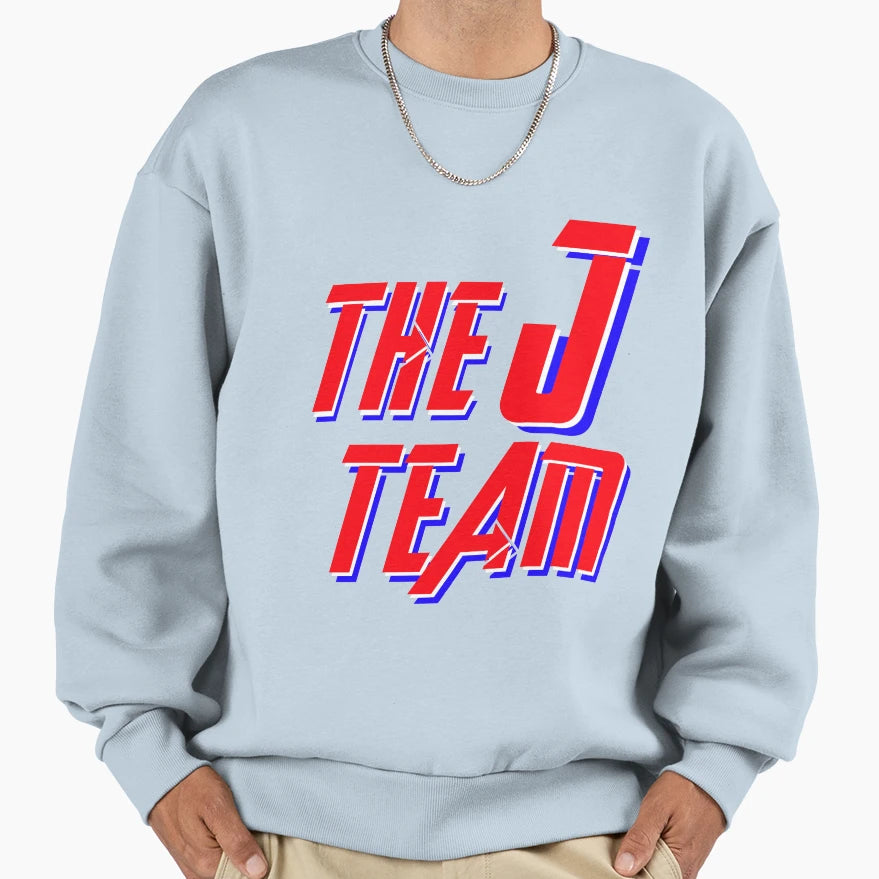 J Team Sweatshirt - Trendy Graphic Men Women - T-Shirt, Sweatshirt, Hoodie