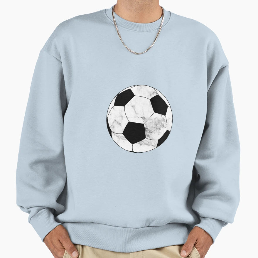Soccer Ball Marble 2 Sweatshirt - Unique Graphic for Adults - T-Shirt, Sweatshirt, Hoodie