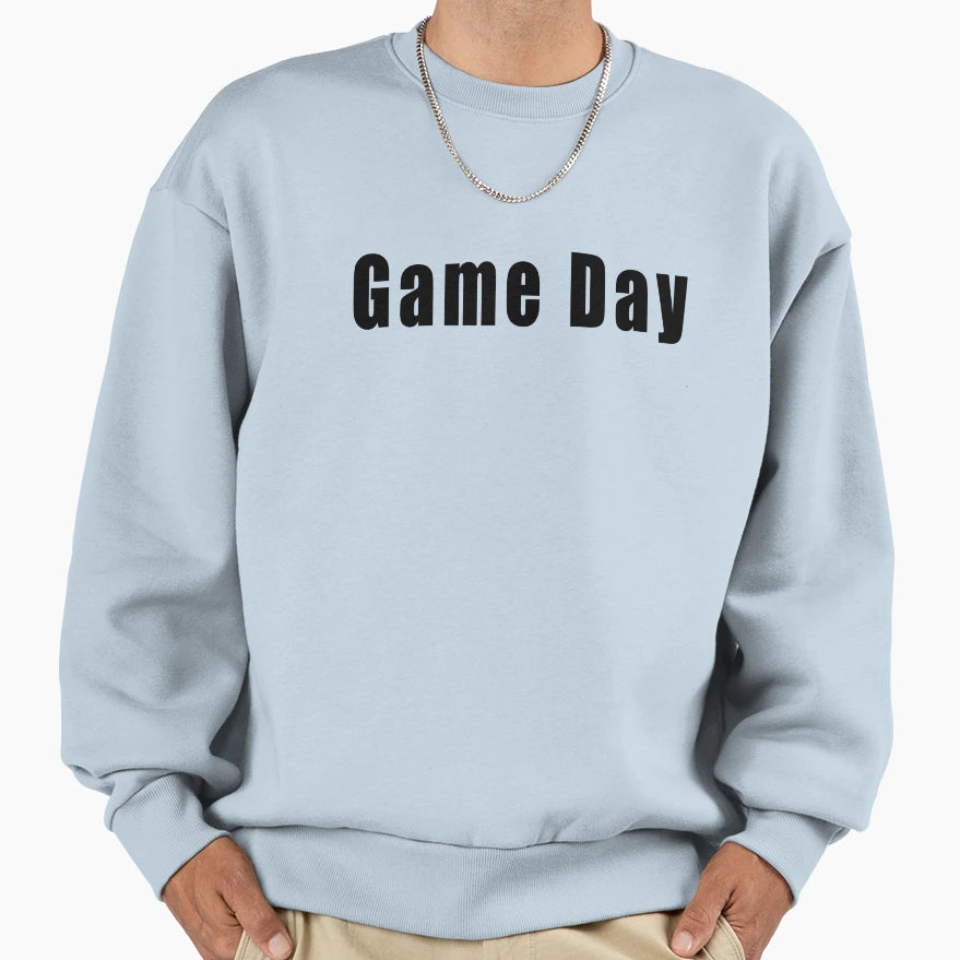 Game Day Sweatshirt - Custom Art Print Men Women - T-Shirt, Sweatshirt, Hoodie