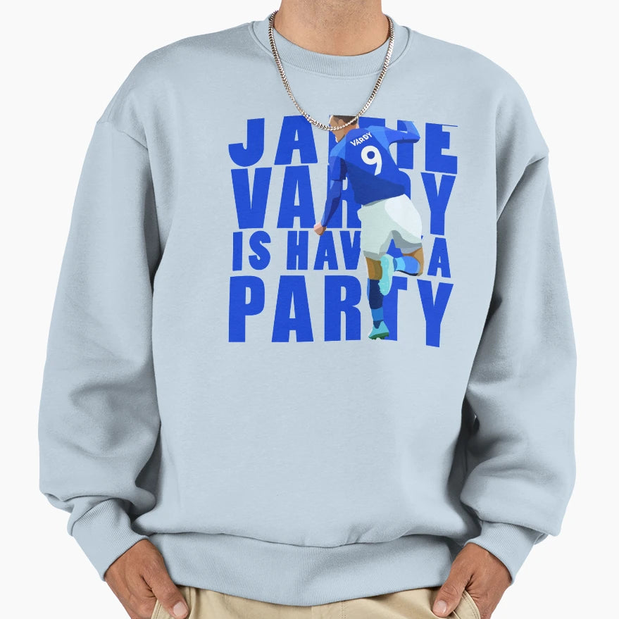 Leicester Citys Jamie Vardy Sweatshirt - Trendy Graphic for Adults - T-Shirt, Sweatshirt, Hoodie
