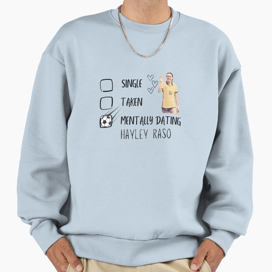 Hayley Raso Sweatshirt - Trendy Graphic Men Women - T-Shirt, Sweatshirt, Hoodie