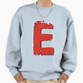 Initials E Sweatshirt - Casual Everyday Wear Men Women - T-Shirt, Sweatshirt, Hoodie