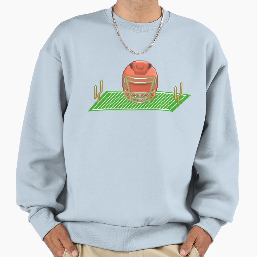 Field Helmet Red 1 Sweatshirt - Minimalist Print Men Women - T-Shirt, Sweatshirt, Hoodie