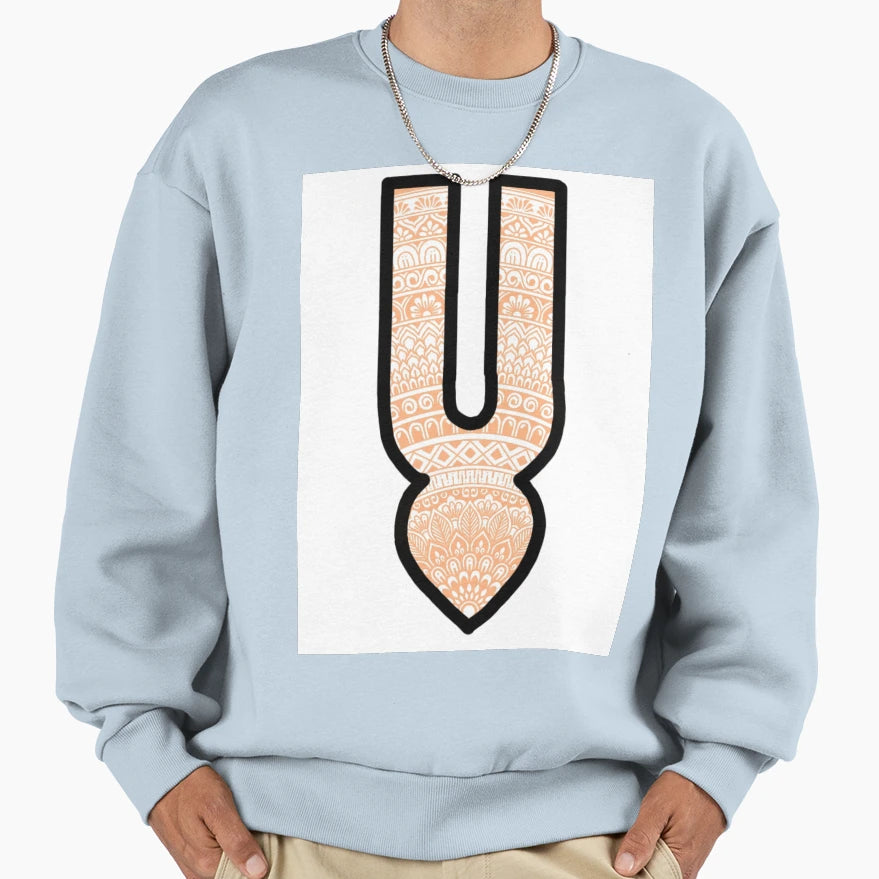 Krishna Tilak Mandala Sweatshirt - Custom Art Print Men Women - T-Shirt, Sweatshirt, Hoodie