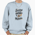 Sundays Are Football And Mimosas Sweatshirt - Streetwear Style Men Women - T-Shirt, Sweatshirt, Hoodie