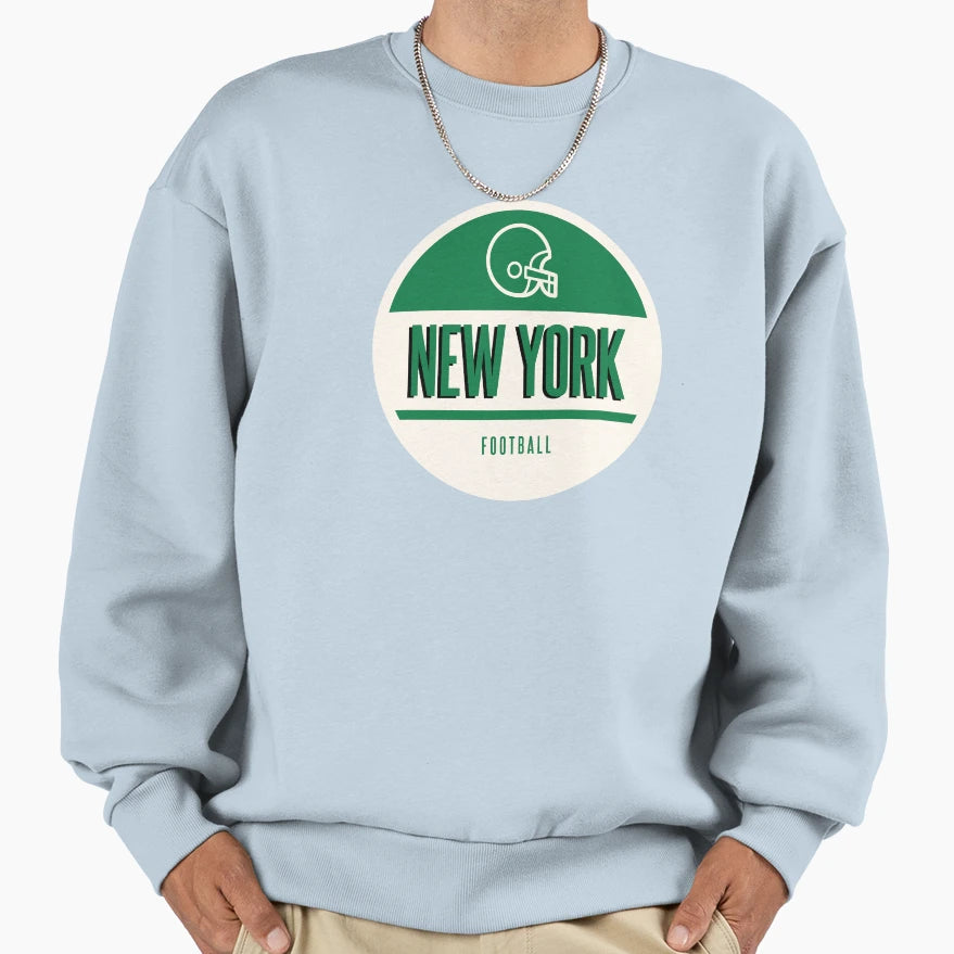 New York Football Sweatshirt - Trendy Graphic Unisex - T-Shirt, Sweatshirt, Hoodie