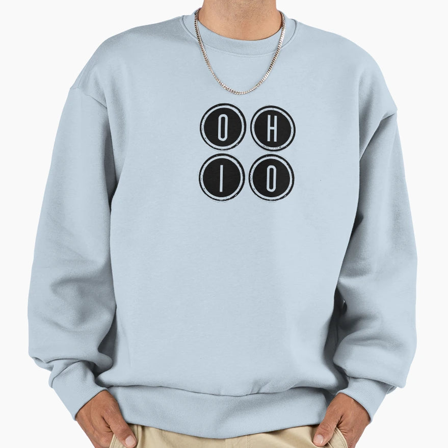Ohio Sweatshirt - Minimalist Print for Adults - T-Shirt, Sweatshirt, Hoodie