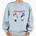 Griddy Duo Jammer Chase And JJ Sweatshirt - Graphic Print for Adults - T-Shirt, Sweatshirt, Hoodie