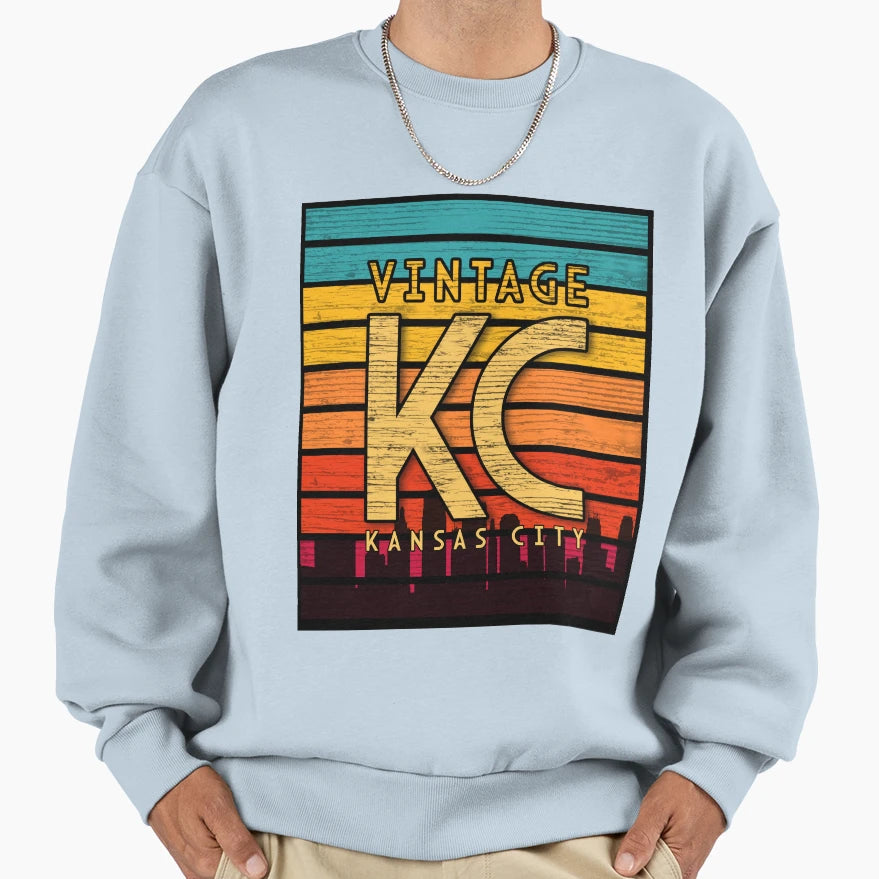 Kc Kansas City Sweatshirt - Novelty Apparel Men Women - T-Shirt, Sweatshirt, Hoodie