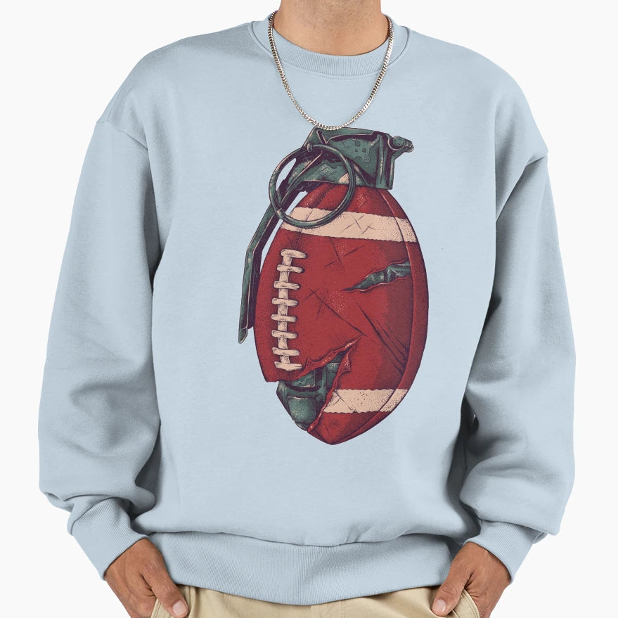 Super Bowl American Football Nfl Sweatshirt - Graphic Print Men Women - T-Shirt, Sweatshirt, Hoodie