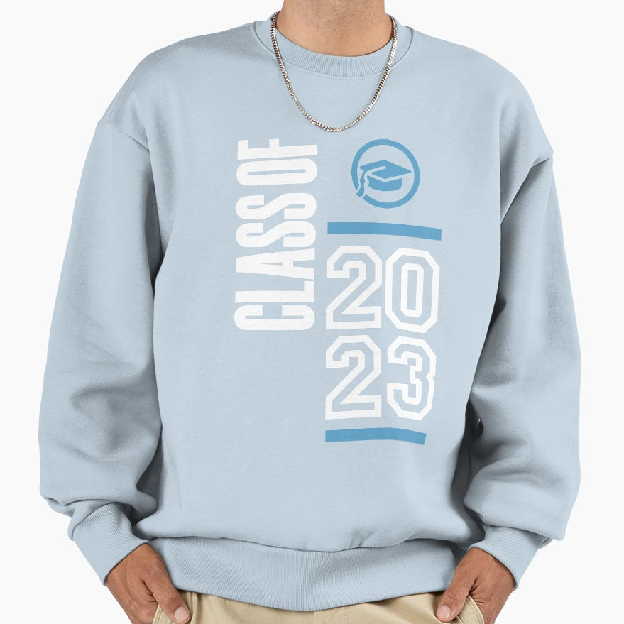 Class 2023 Sweatshirt - Minimalist Print Unisex - T-Shirt, Sweatshirt, Hoodie