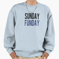 Sunday Funday Black Blue Sweatshirt - Custom Art Print for Adults - T-Shirt, Sweatshirt, Hoodie