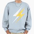 Geometric Lightening Bolts Sweatshirt - Aesthetic Graphic for Adults - T-Shirt, Sweatshirt, Hoodie
