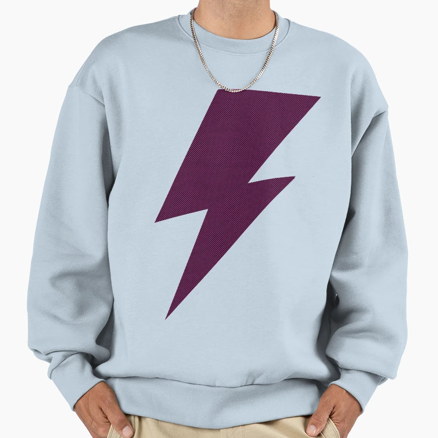 Stylish Music Lightning Bolt Rock Sweatshirt - Streetwear Style Men Women - T-Shirt, Sweatshirt, Hoodie