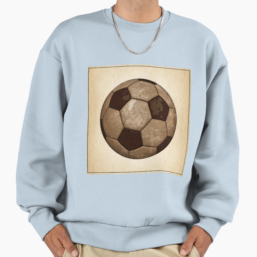 Soccer Ball Sweatshirt - Fun Novelty Design Men Women - T-Shirt, Sweatshirt, Hoodie