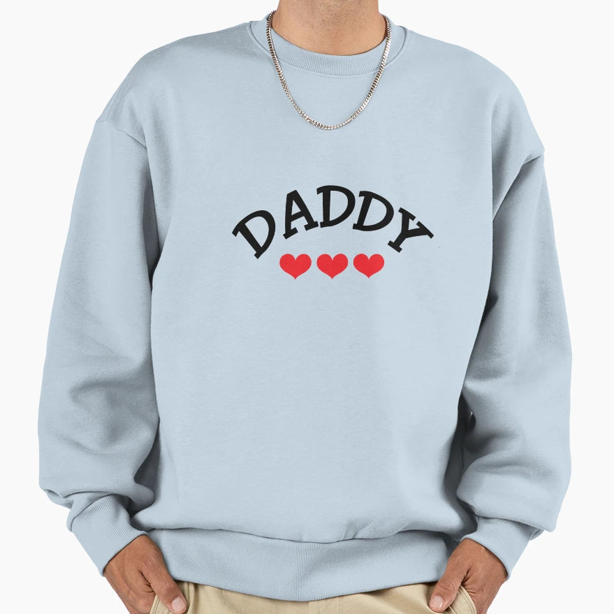 Dad Fathers Day Sweatshirt - Minimalist Print for Adults - T-Shirt, Sweatshirt, Hoodie