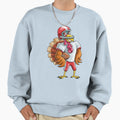 Thanksgiving Turkey Football Sweatshirt - Minimalist Print Men Women - T-Shirt, Sweatshirt, Hoodie