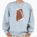 Football Alabama Fun Football Sweatshirt - Custom Art Print Men Women - T-Shirt, Sweatshirt, Hoodie