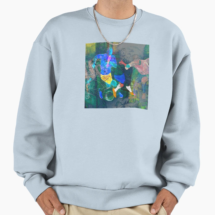 Soccer Players Sweatshirt - Aesthetic Graphic Unisex - T-Shirt, Sweatshirt, Hoodie