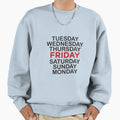 Everyday Minimalist Friday Scroll Down T-Shirt - Unique Graphic for Adults - T-Shirt, Sweatshirt, Hoodie
