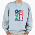 North America Football Unity 2026 Sweatshirt - Unique Graphic for Adults - T-Shirt, Sweatshirt, Hoodie