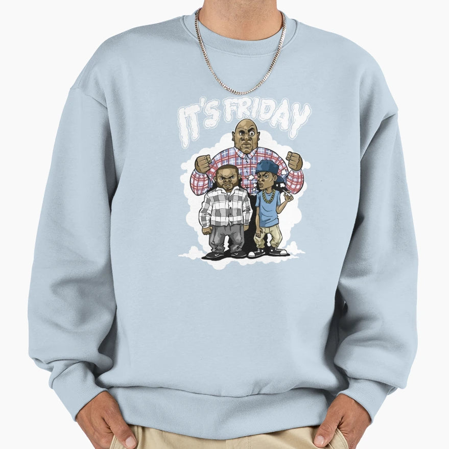 Its Friday Funny Sweatshirt - Aesthetic Graphic Unisex - T-Shirt, Sweatshirt, Hoodie