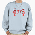 Liverpool 97 Hillsborough Flames Sweatshirt - Streetwear Style Men Women - T-Shirt, Sweatshirt, Hoodie