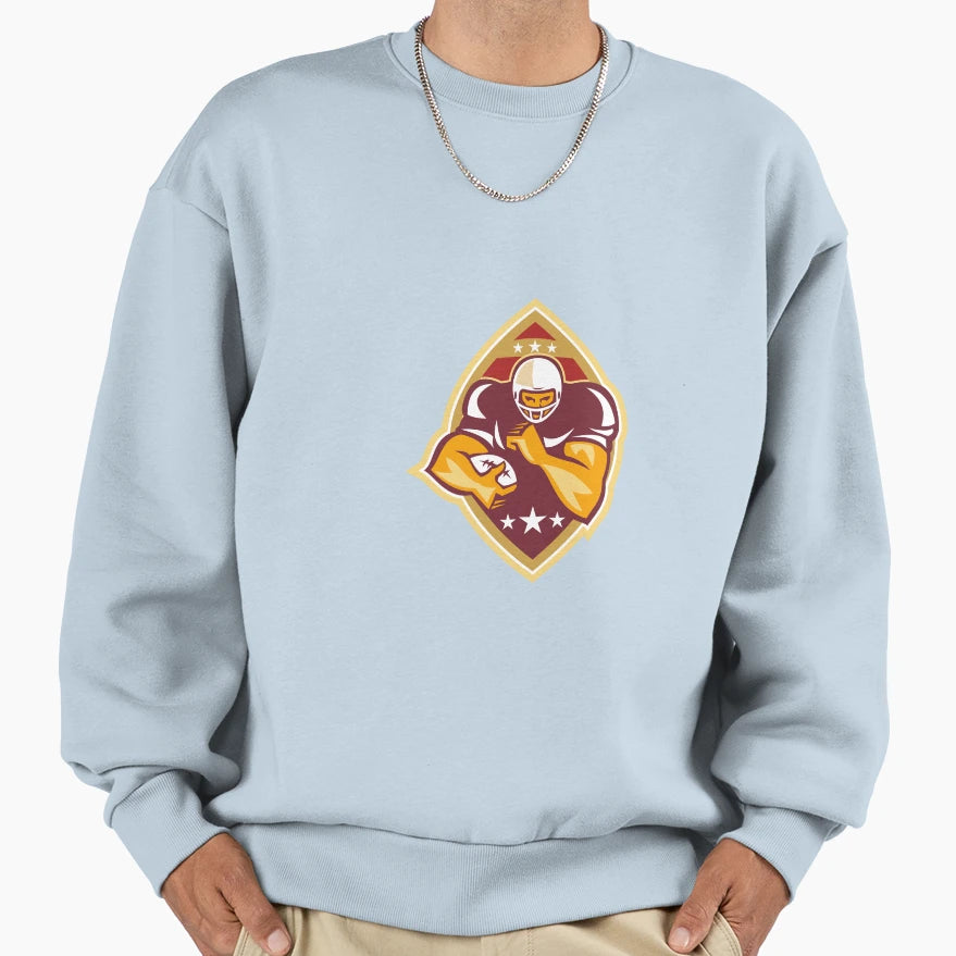 American Football Running Back Star Sweatshirt - Streetwear Style Unisex - T-Shirt, Sweatshirt, Hoodie
