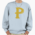 Gold Letter P Sweatshirt - Fun Novelty Design Men Women - T-Shirt, Sweatshirt, Hoodie