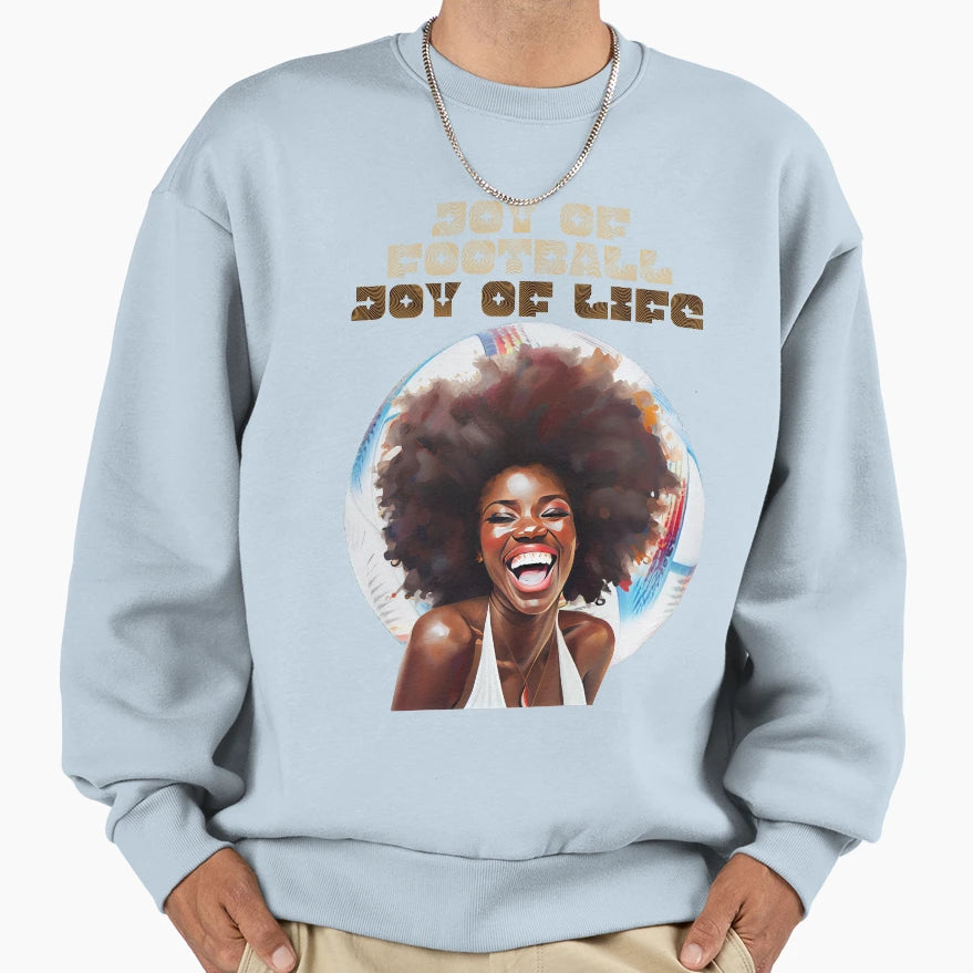 Joy Football Joy Life Trend Shirts T-Shirt - Fun Novelty Design for Adults - T-Shirt, Sweatshirt, Hoodie