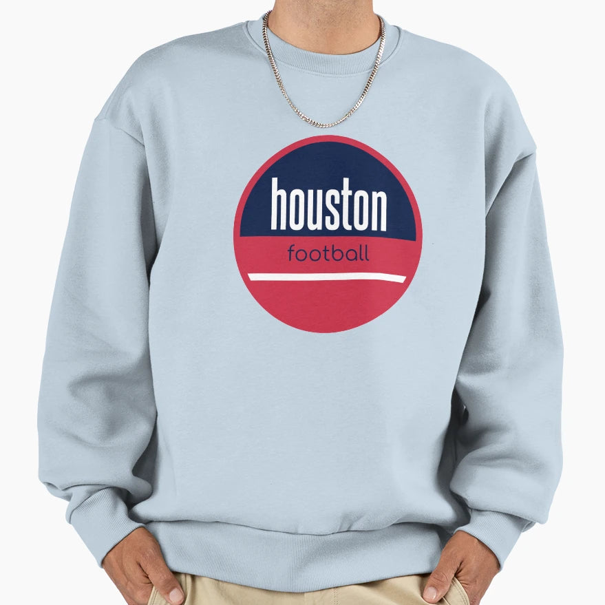 Houston Soccer Sweatshirt - Fun Novelty Design Unisex - T-Shirt, Sweatshirt, Hoodie