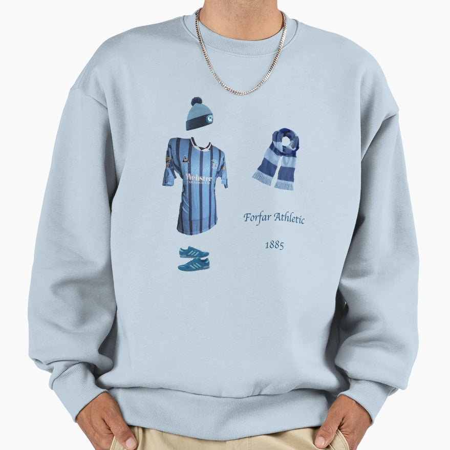 Forfar Fc Sweatshirt - Casual Everyday Wear for Adults - T-Shirt, Sweatshirt, Hoodie