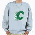 Flames Saint Patricks Day Sweatshirt - Minimalist Print Unisex - T-Shirt, Sweatshirt, Hoodie