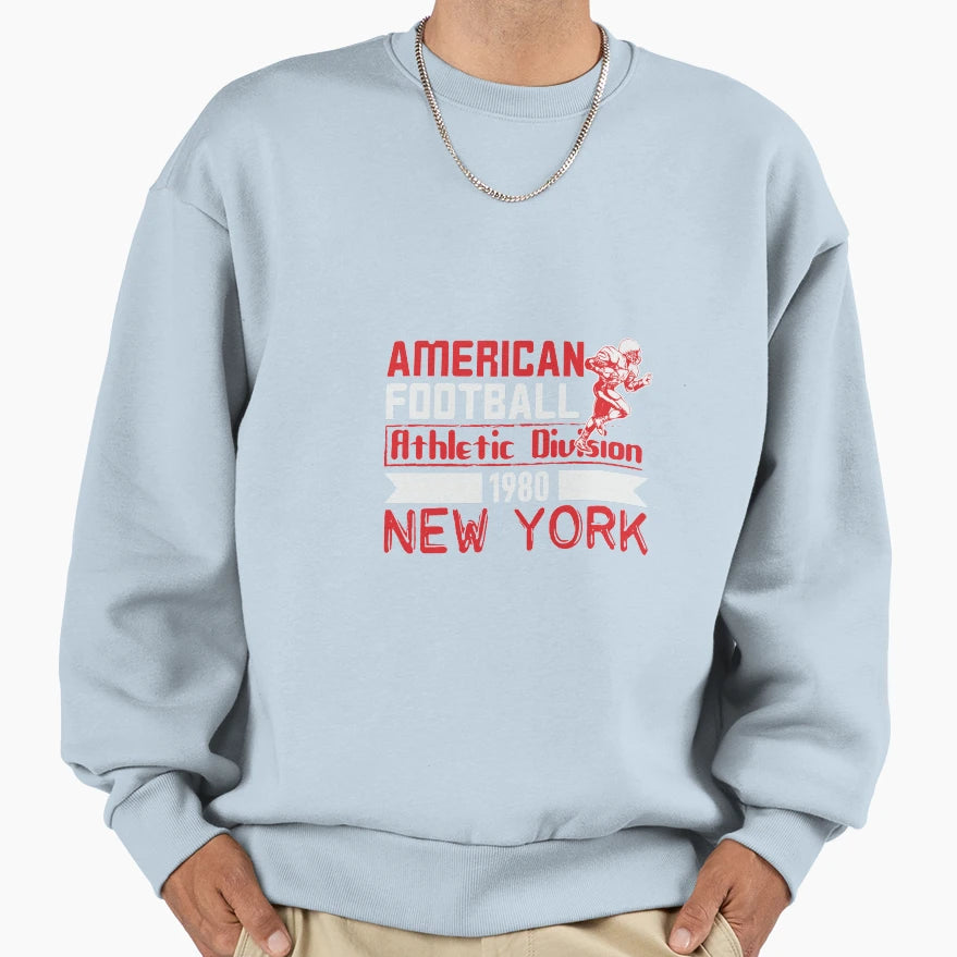 Amercian Football Athletic Sweatshirt - Streetwear Style for Adults - T-Shirt, Sweatshirt, Hoodie