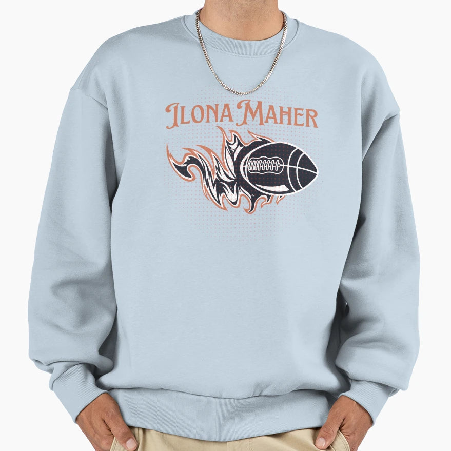 Ilona Maher Rugby Union Rugby Usa Sweatshirt - Custom Art Print for Adults - T-Shirt, Sweatshirt, Hoodie