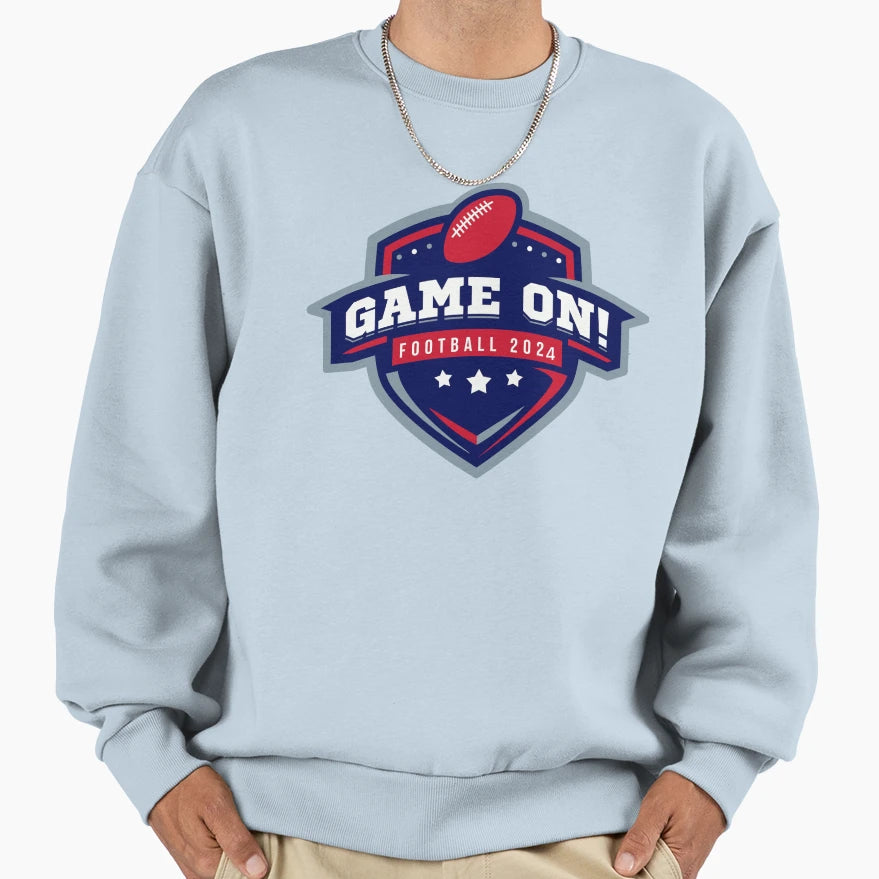 Game Football 2024 Sweatshirt - Aesthetic Graphic for Adults - T-Shirt, Sweatshirt, Hoodie