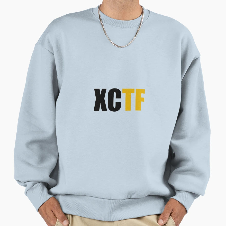 Copy Xctf Black And Red Sweatshirt - Aesthetic Graphic Unisex - T-Shirt, Sweatshirt, Hoodie