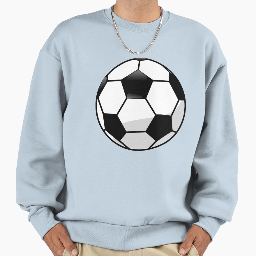 Soccer Ball Sweatshirt - Fun Novelty Design Unisex - T-Shirt, Sweatshirt, Hoodie