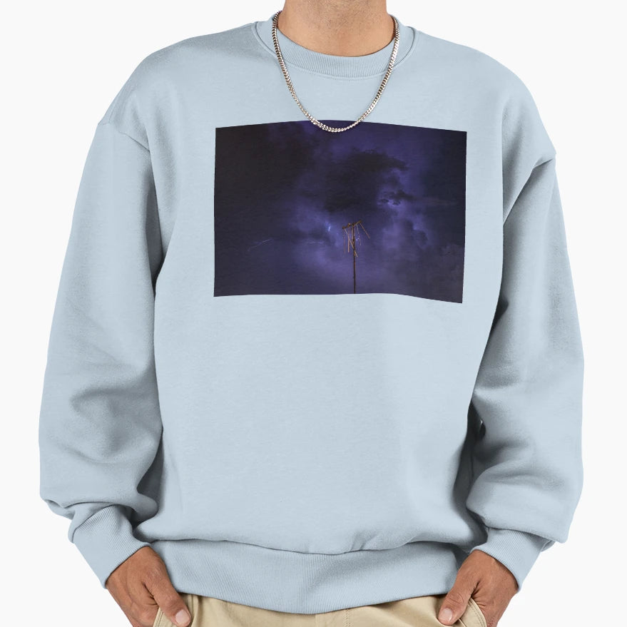 Lightning Sweatshirt - Graphic Print for Adults - T-Shirt, Sweatshirt, Hoodie