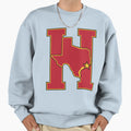 Houston Texas H Town Hoops Sweatshirt - Casual Everyday Wear Men Women - T-Shirt, Sweatshirt, Hoodie