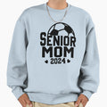 Senior Mom Soccer Class 2024 Womens Sweatshirt - Unique Graphic for Adults - T-Shirt, Sweatshirt, Hoodie