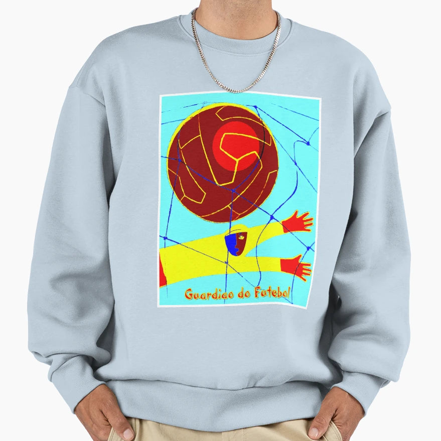 Soccer Guardiao Do Futebol Abstract Sweatshirt - Custom Art Print Unisex - T-Shirt, Sweatshirt, Hoodie