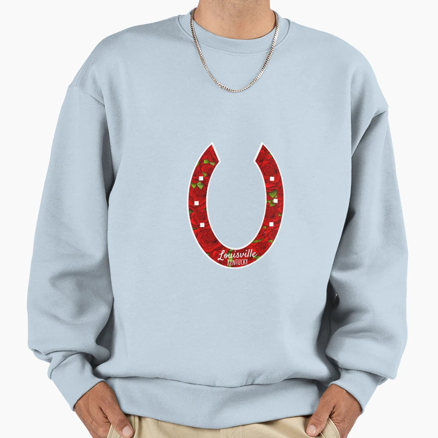 Louisville Horseshoe Sweatshirt - Graphic Print Men Women - T-Shirt, Sweatshirt, Hoodie